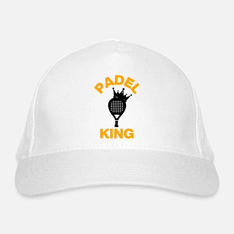 Padel King – Court Ruler! Smash it Bio-Baseballkappe