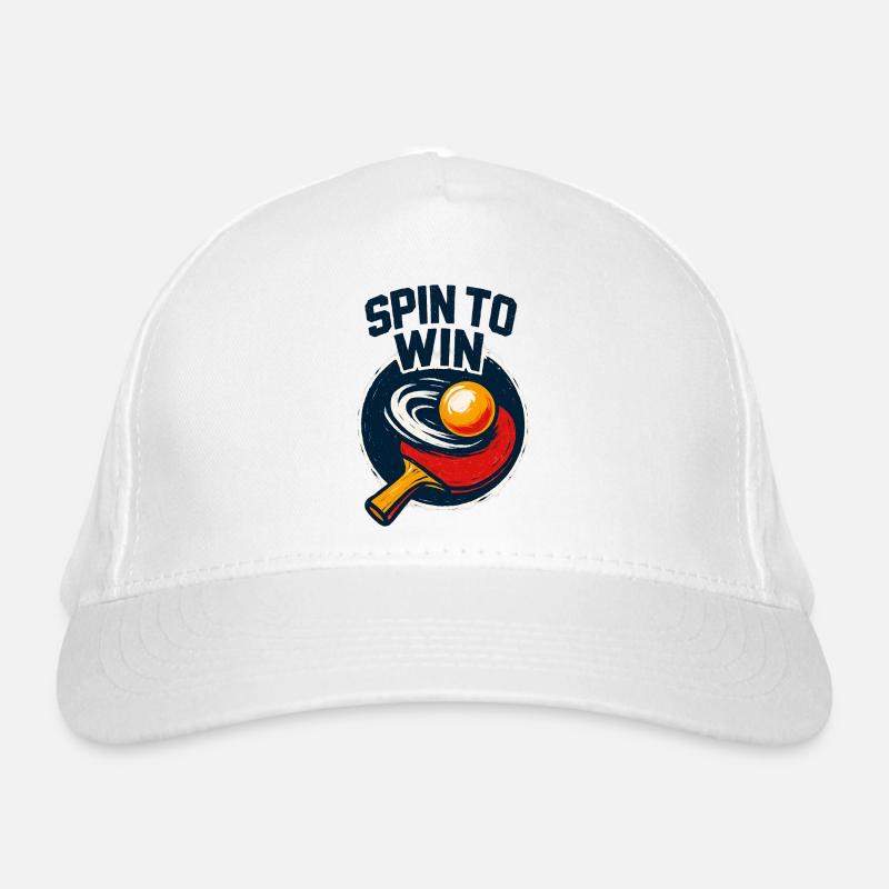 Spin to Win - Ping Pong Casquette classique bio