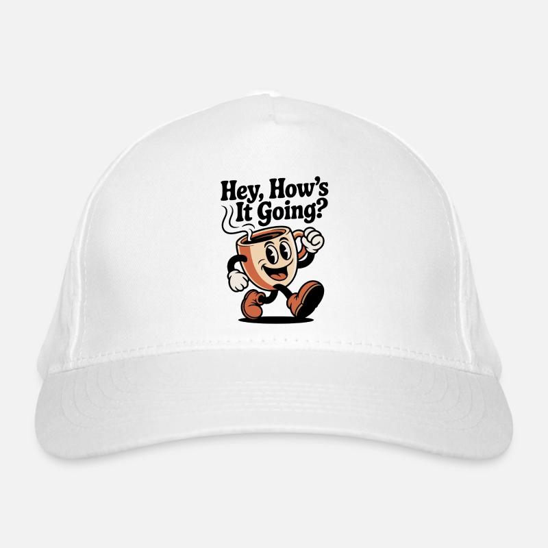 Running Coffee Mug Organic Baseball Cap