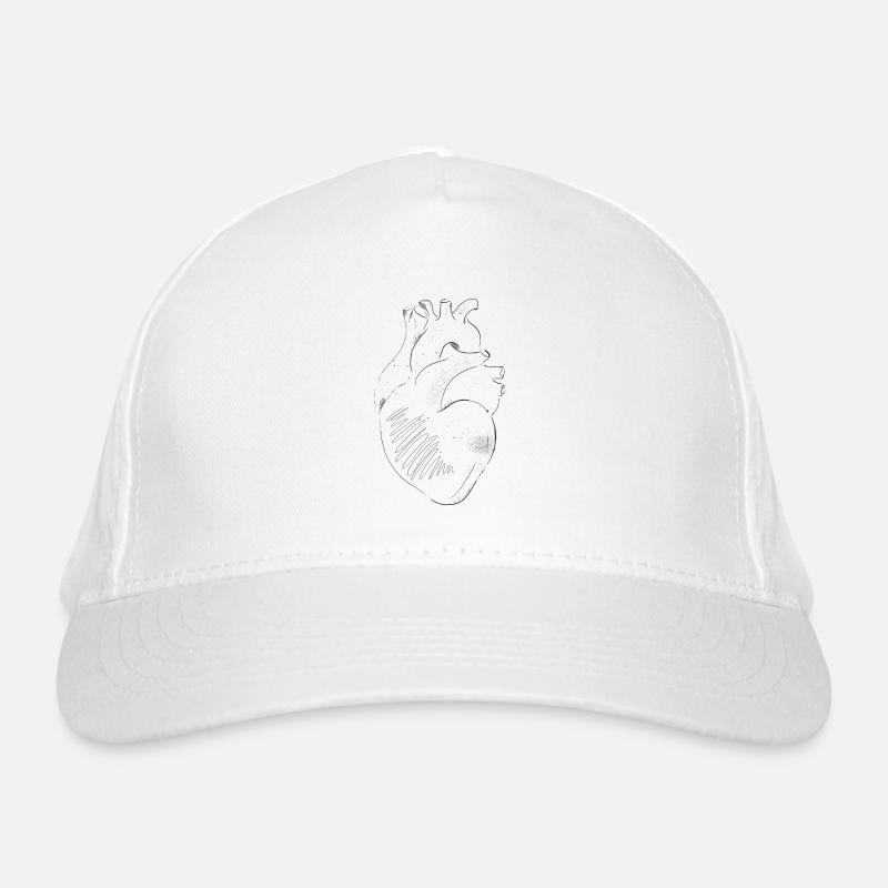 Anatomie du Cœur Casquette classique bio