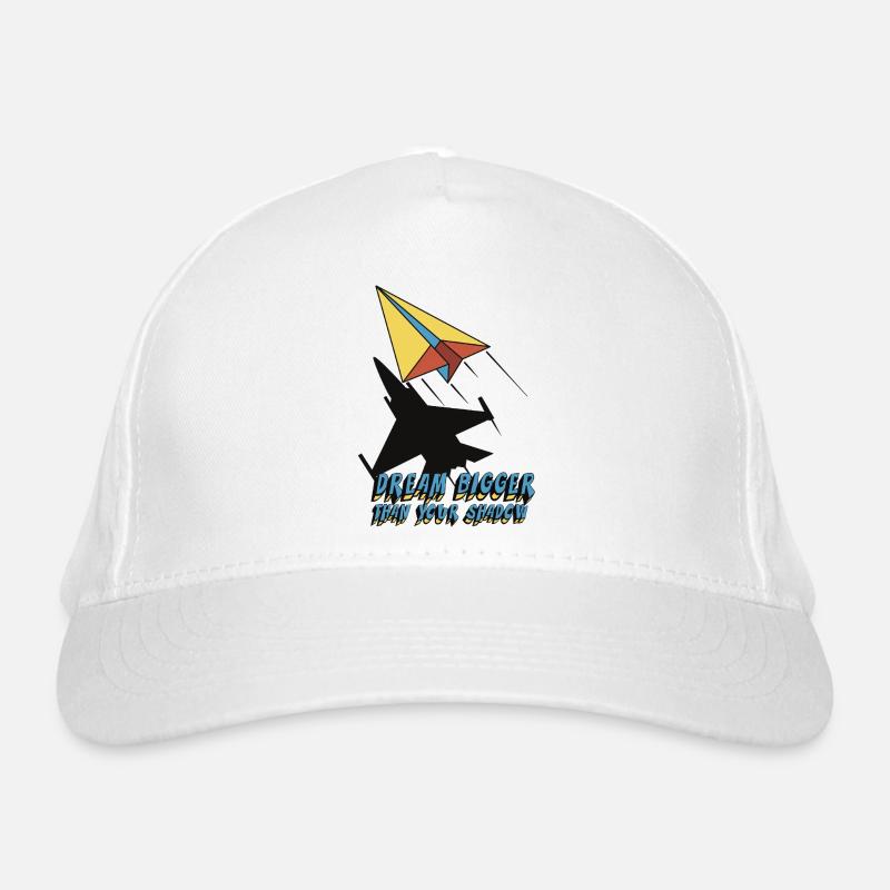 Dream bigger than your shadow Bio-Baseballkappe