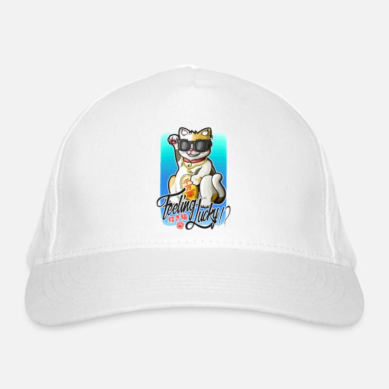 Fühlst du dich glücklich!? Bio-Baseballkappe