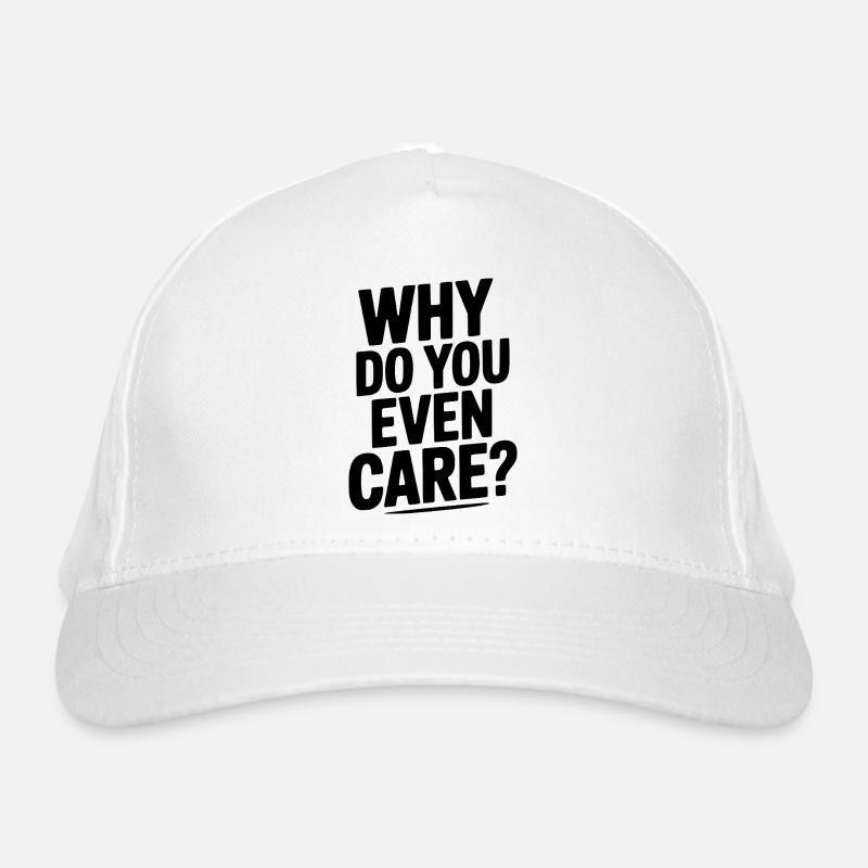 Pourquoi ça t’intéresse ? Casquette classique bio