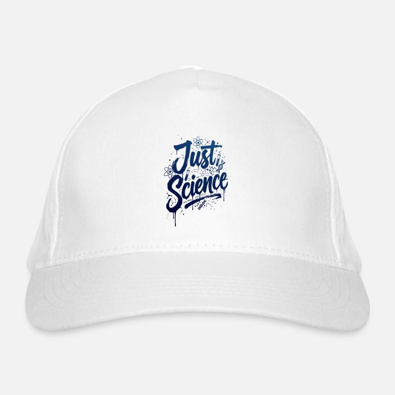 Just Science Blue Splash Organic Baseball Cap