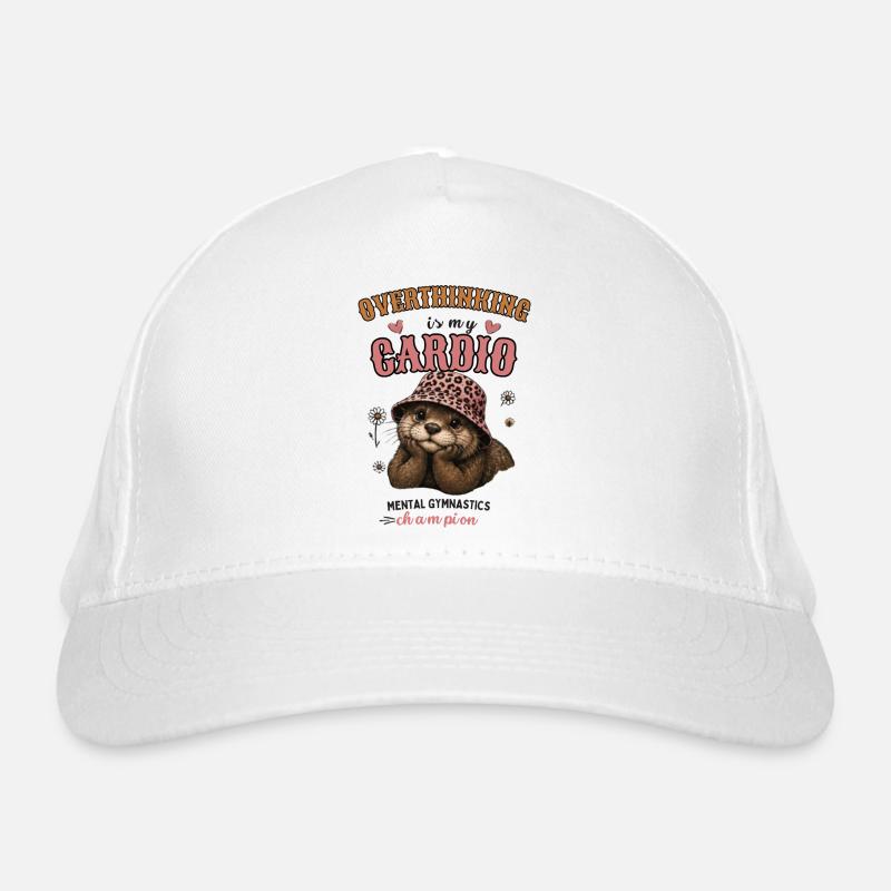 Rethinking is my cardio otter Organic Baseball Cap