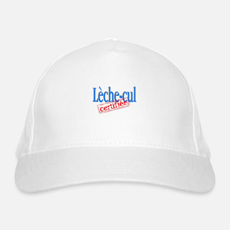 Lèche-cul certifiée Casquette classique bio