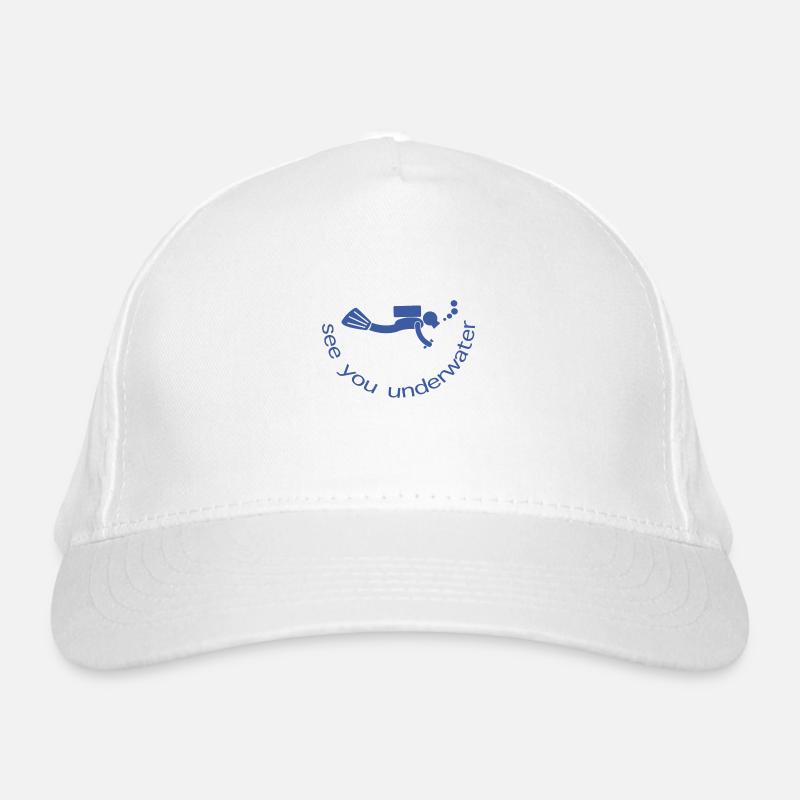 À bientôt sous l’eau Casquette classique bio
