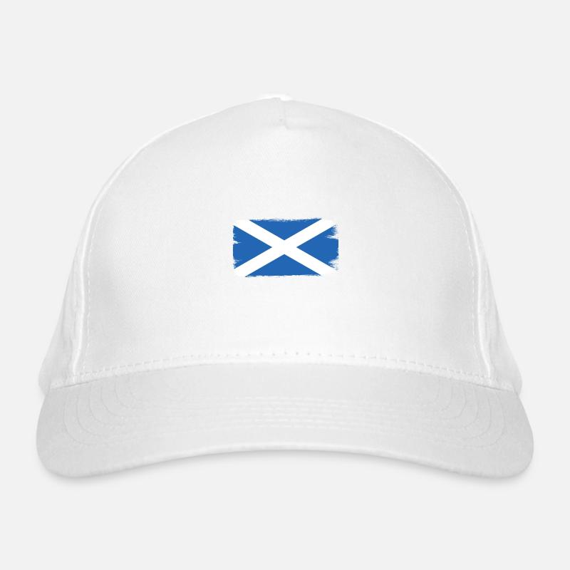 Écosse Drapeau écossais Alba GB Royaume-Uni Casquette classique bio