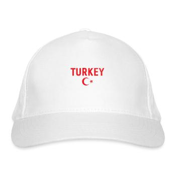 Turquie Vintage Turquie turque - Casquette classique bio - blanc - Devant