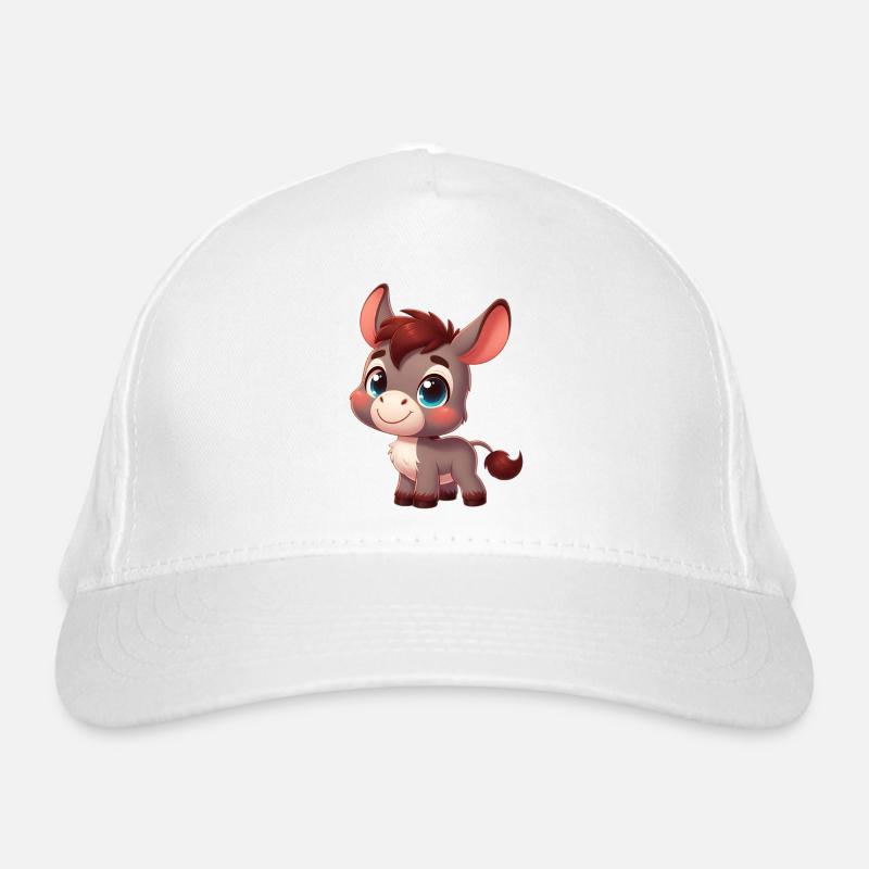 donkey 5 Organic Baseball Cap