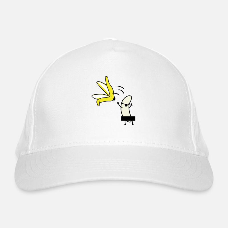 Banana pulls blank Organic Baseball Cap