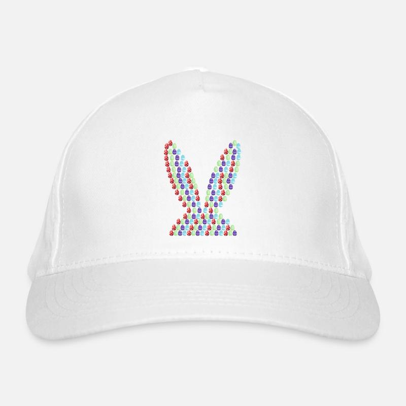 Easter | Easter Bunny | Easter Eggs | Picture in Picture Organic Baseball Cap