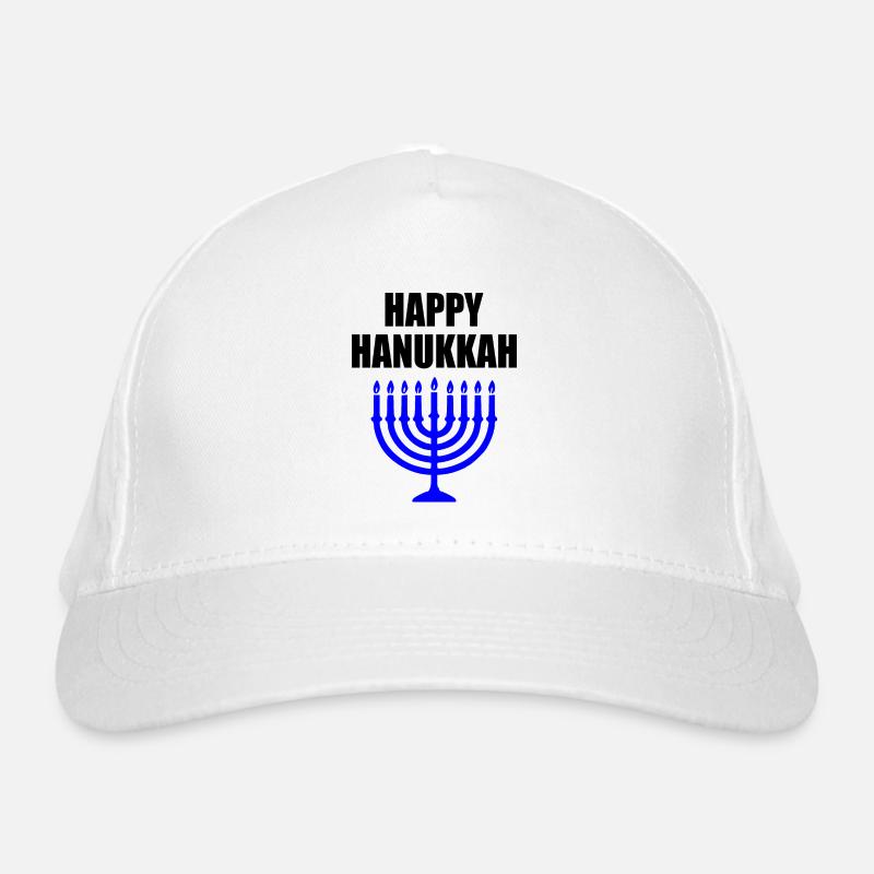 HAPPY HANUKKAH Casquette classique bio