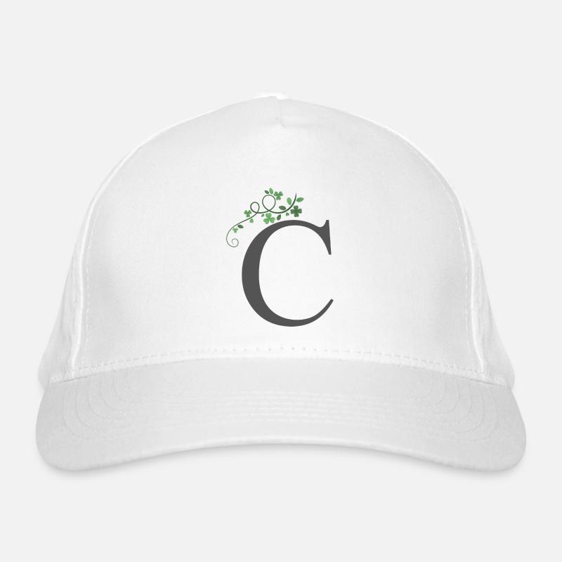 C avec trèfles Casquette classique bio