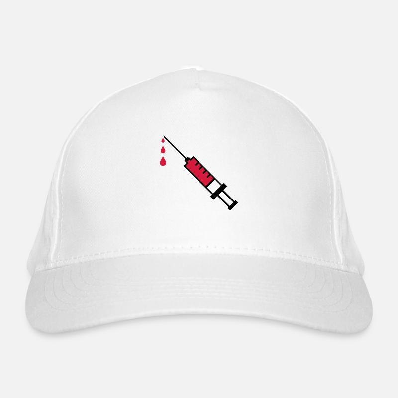 sang seringue Casquette classique bio