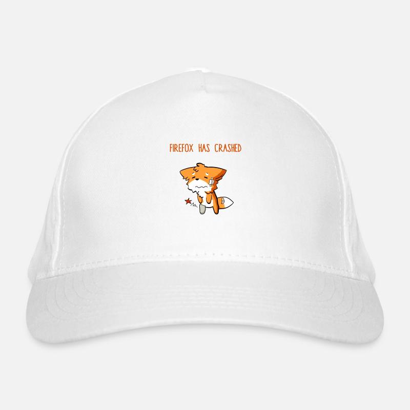 Firefox has crashed funny Bio-Baseballkappe