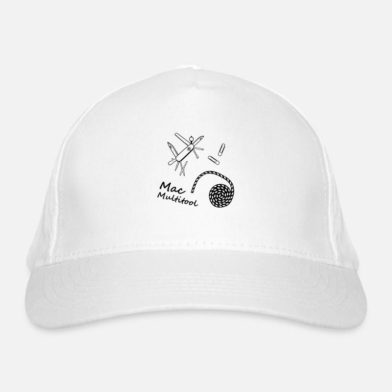Mac multitool penknife paperclip Handyman Casquette classique bio