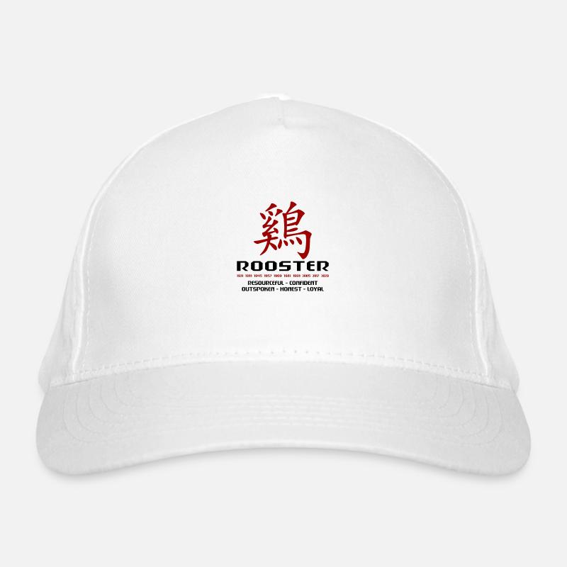 Année du Coq Casquette classique bio