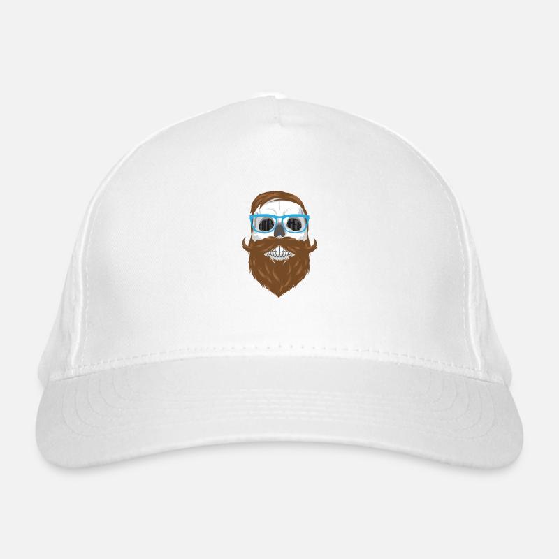 Hipster Face Bio-Baseballkappe