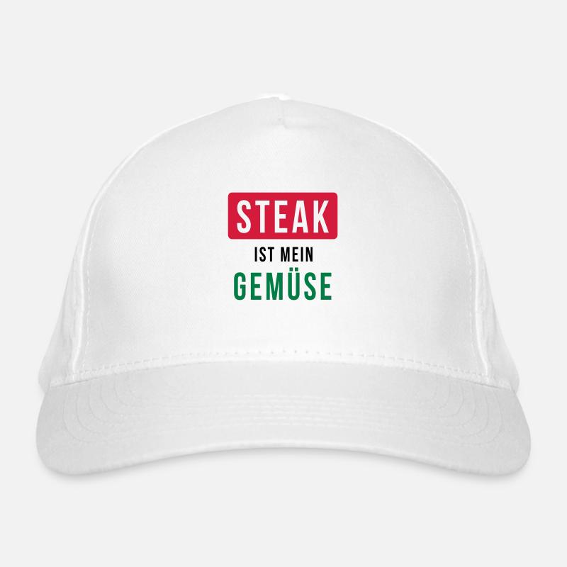 Steak is my vegetables - Barbecues Organic Baseball Cap