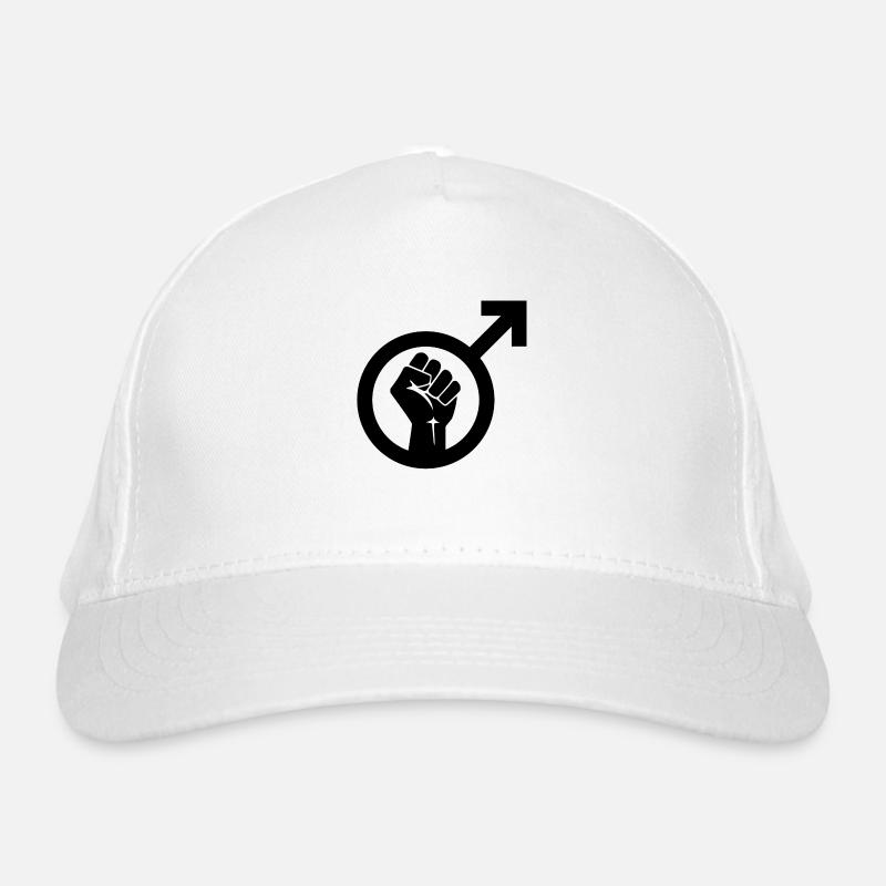 Masculism Symbol Organic Baseball Cap