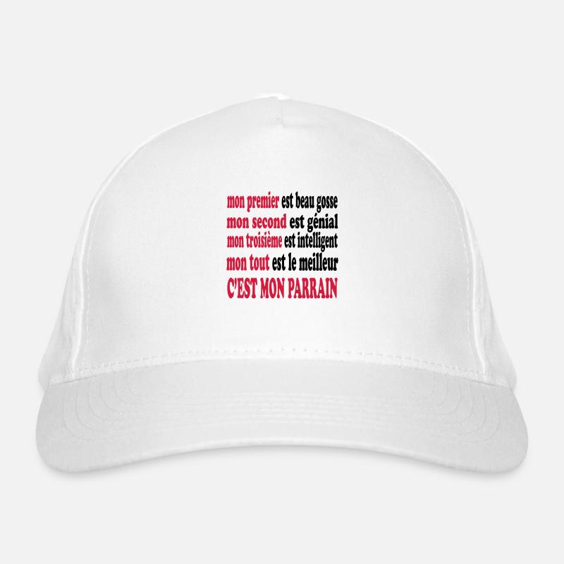 Mon parrain est beau Bio-Baseballkappe