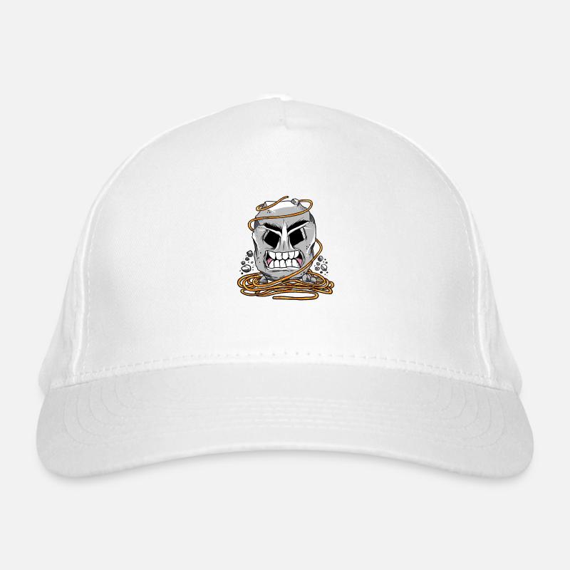 Rock Climber with Rope - Climbing T-Shirt Organic Baseball Cap