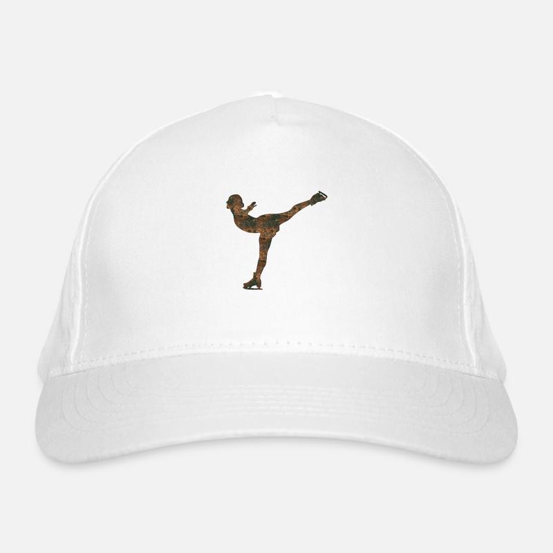 Rost Eiskunstlauf Bio-Baseballkappe