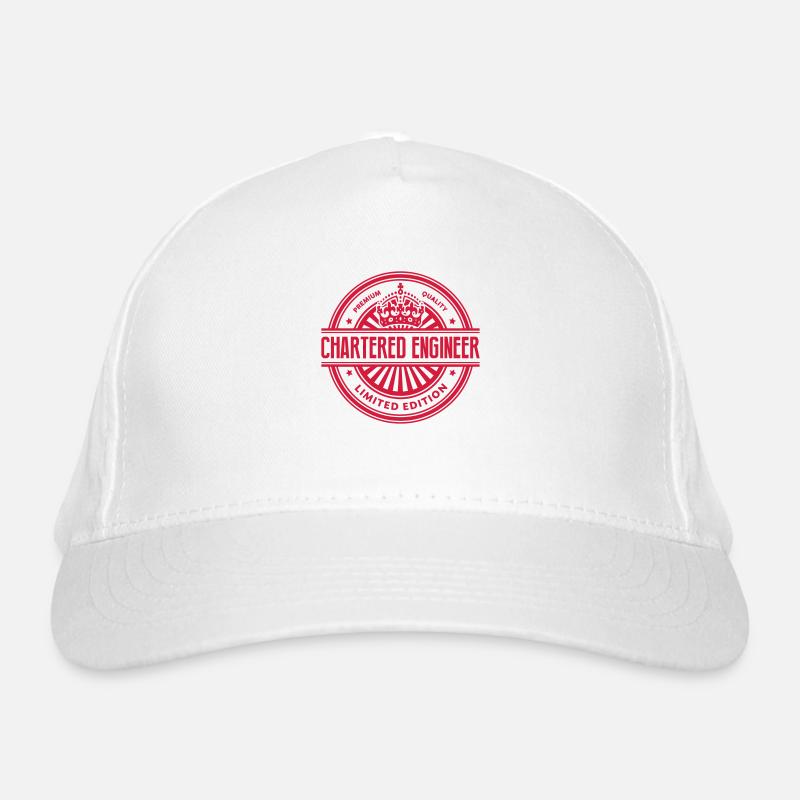 Limited edition chartered engineer premi Organic Baseball Cap