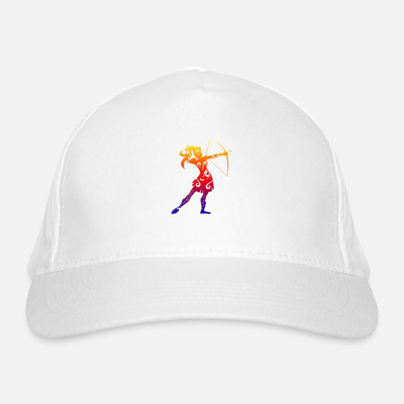 Maori Bogenschießen Mädchen Lustige Geschenkidee Bio-Baseballkappe