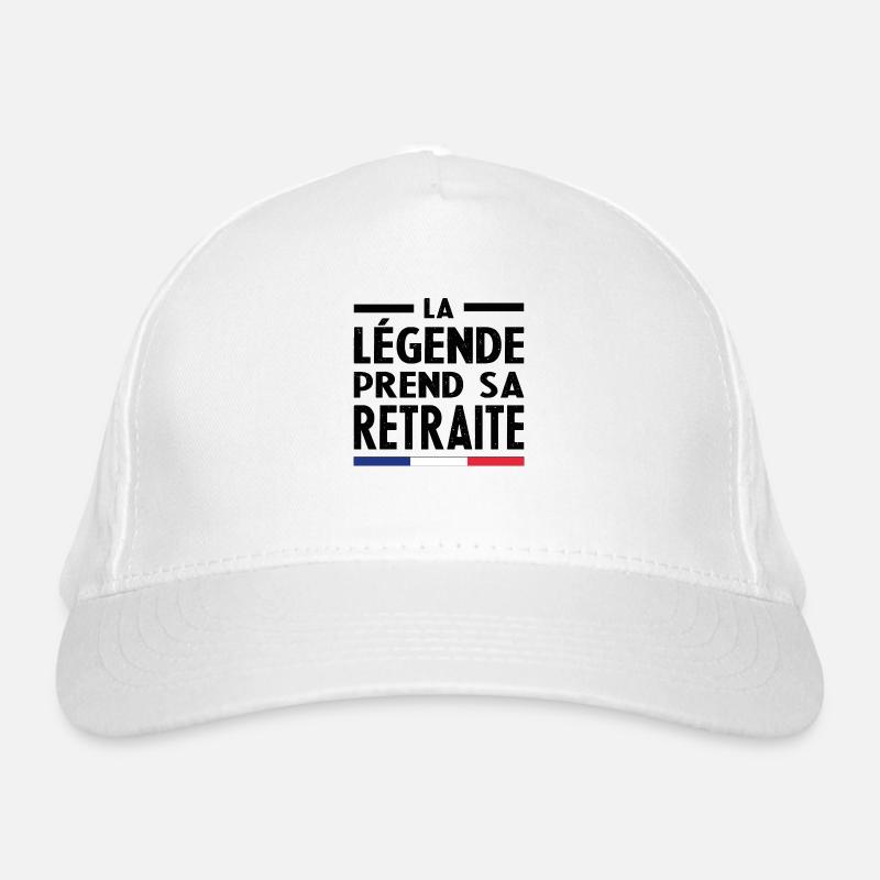 La Légende Prend Sa Retraite Casquette classique bio