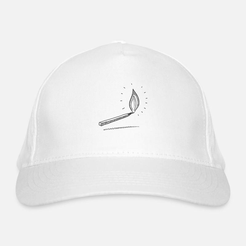Match Light Fire Symbol Organic Baseball Cap