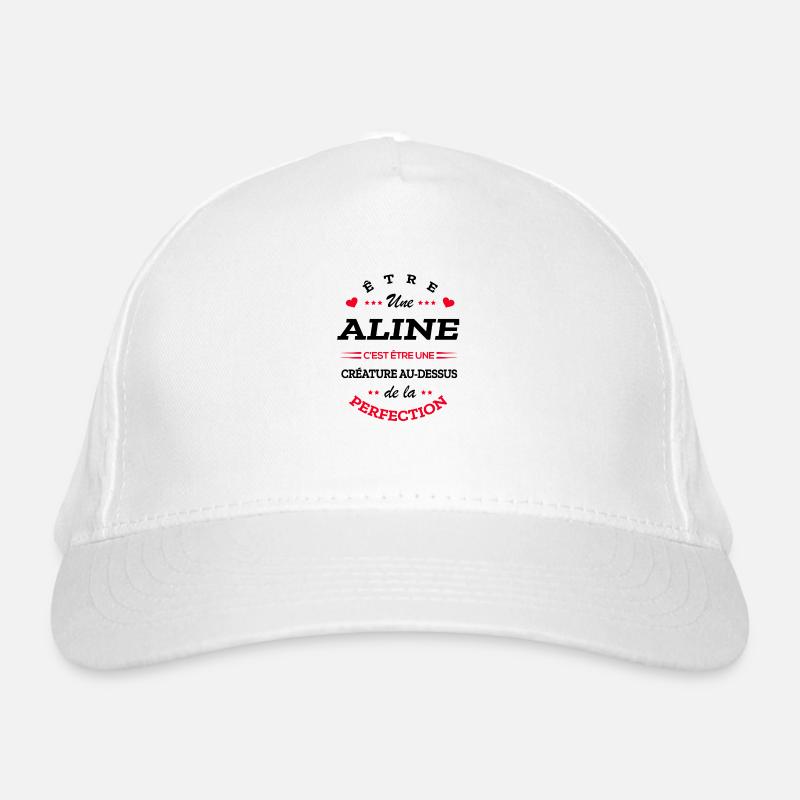 ALINE PARFAITE - NOM ALINE Casquette classique bio