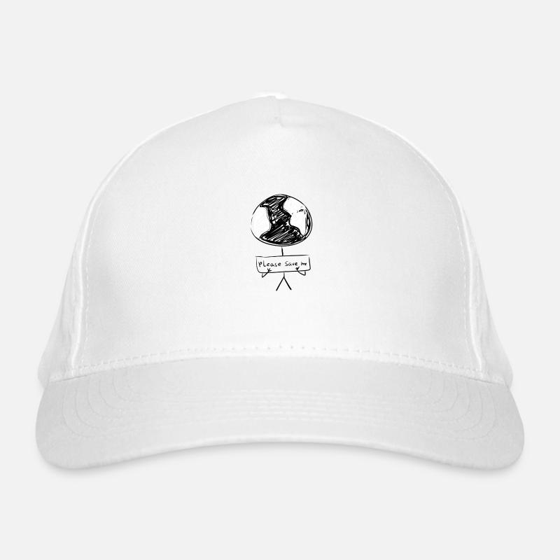 Klimawandel Klimaschutz Bio-Baseballkappe