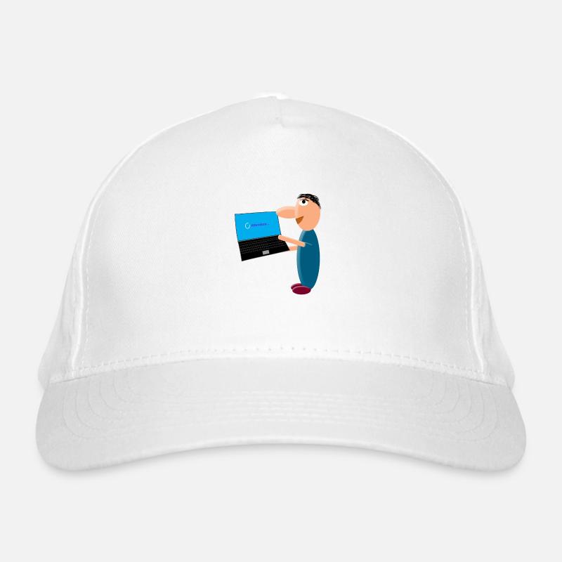 Patient man Organic Baseball Cap
