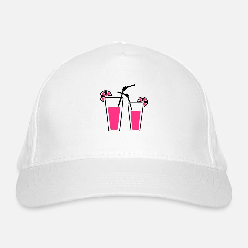 Cocktails Organic Baseball Cap
