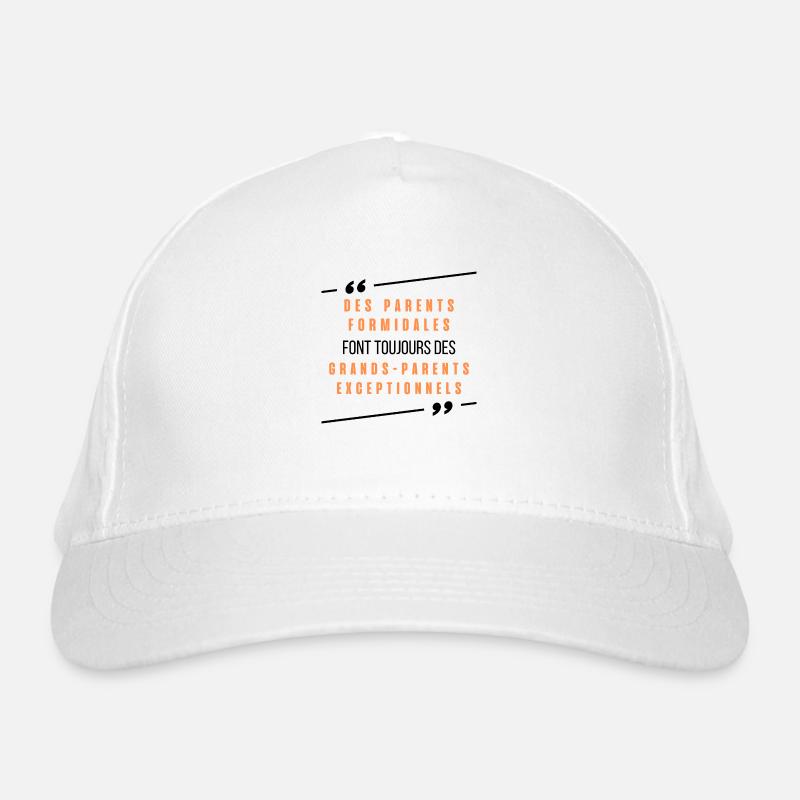 les parents formidables font toujours Casquette classique bio