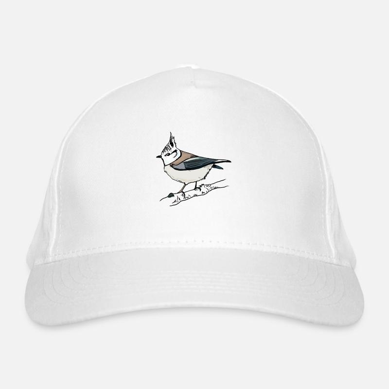Crested Organic Baseball Cap