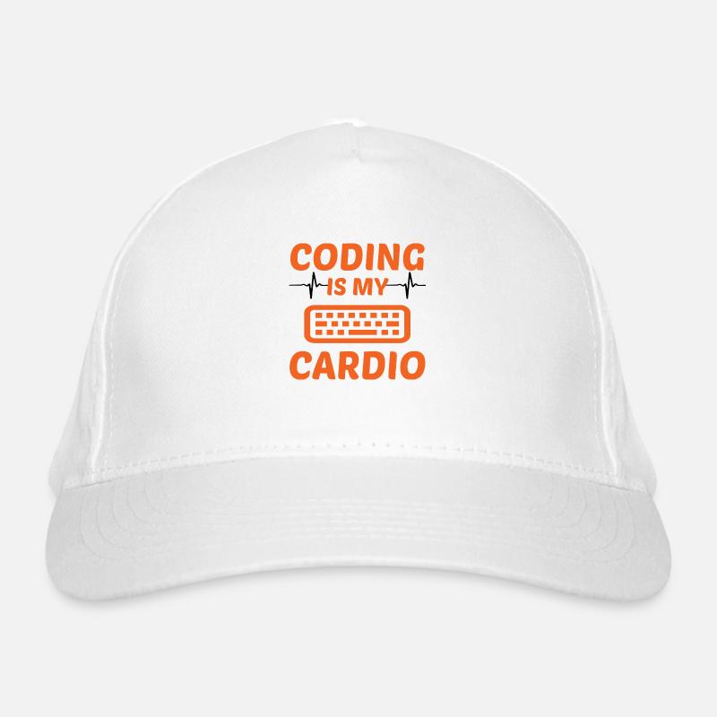 Coding Is My Cardio Programming Coder Computer Gee Bio-Baseballkappe