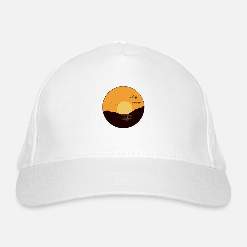 été sans fin (lettrage) Casquette classique bio