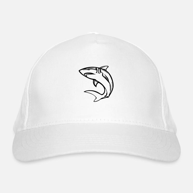 Elegant deep-sea shark Organic Baseball Cap