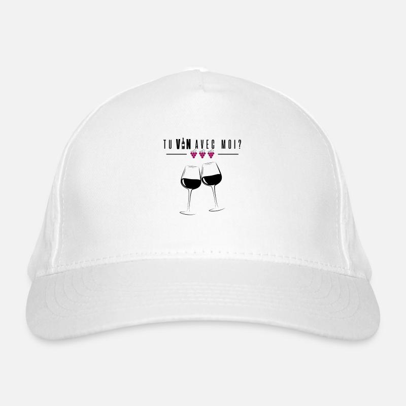 tu vin avec moi Casquette classique bio