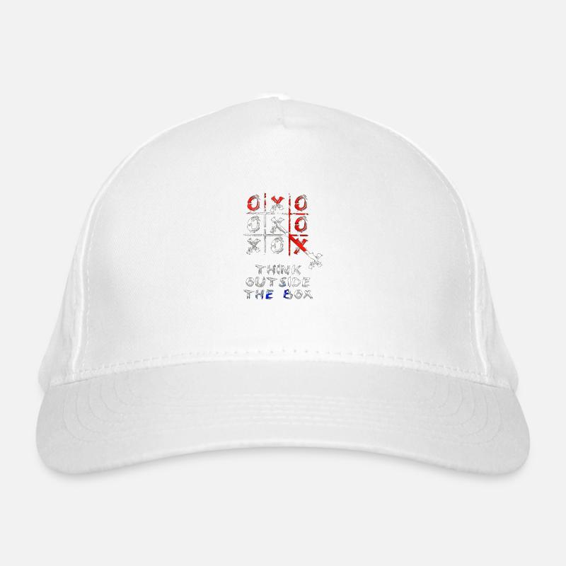 Pensez en dehors des sentiers battus pensées positives heureuses Casquette classique bio