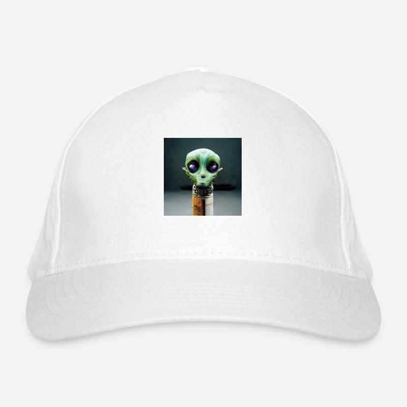 Abstract foreigner on a stick Organic Baseball Cap