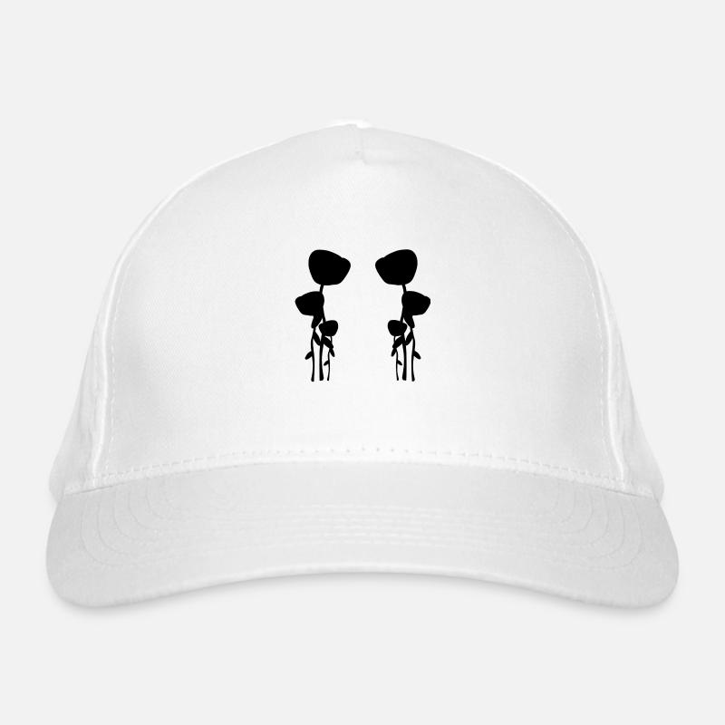 rosier rose fleur plante Casquette classique bio