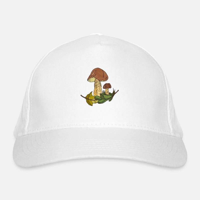 Pilze Bio-Baseballkappe