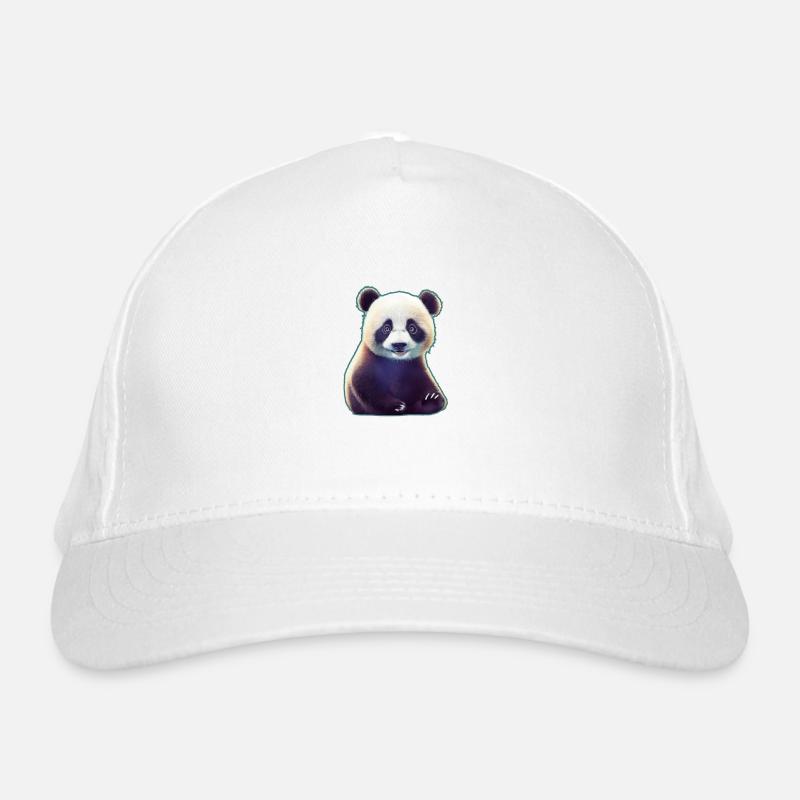 Panda 3 Bio-Baseballkappe