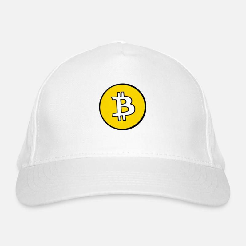 Bitcoin Crypto Currency Nouvelle vie virtuelle 5 Casquette classique bio