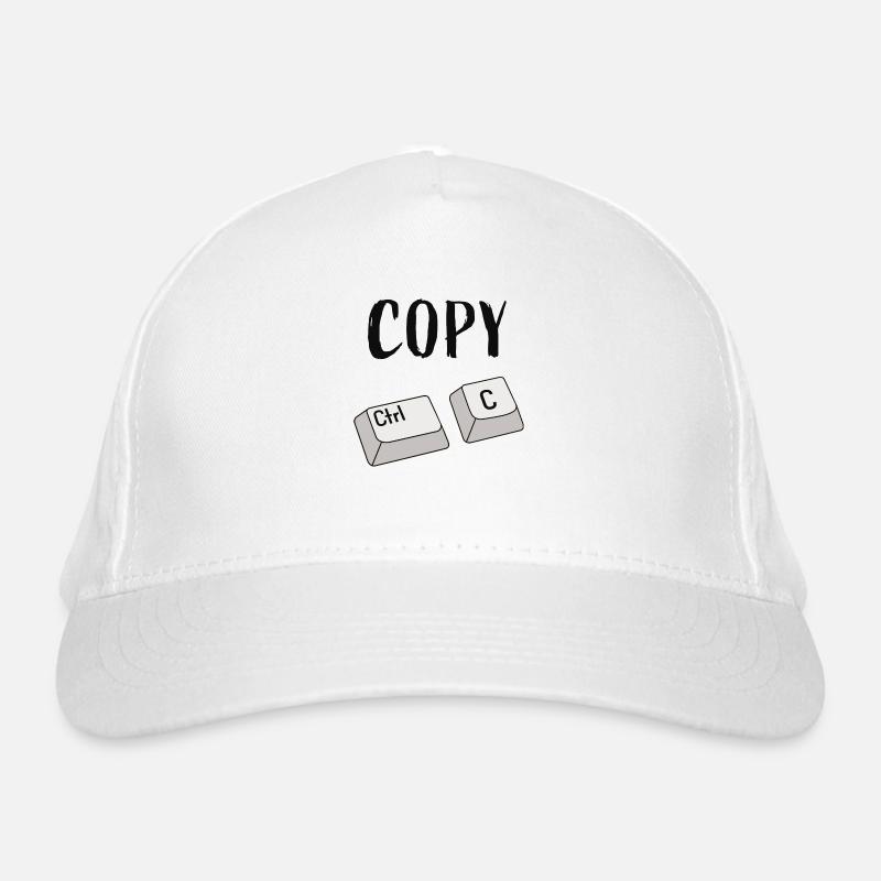 Ctrl C Copy Organic Baseball Cap
