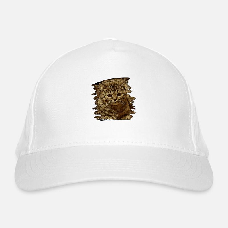 Visage de chat5 Casquette classique bio